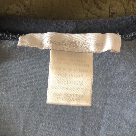 Blue Baseball Tee Charolette Ruse - Picture 3 of 8